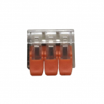 Klemmplokk Elektrowerk, 0,2&ndash;4 mm&sup2;, 3 koht., 32 A, oranž v.