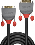 Juhe Lindy Anthra Line DVI-D 24+1-pin Male, DVI-D 24+1-Pin Male, 2 m, must