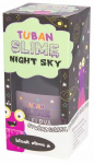 Lima valmistamise komplekt Tuban Super Slime Night Sky, must v.
