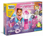 Eksperimentide komplekt Clementoni Glitter Laboratory, roosa v.