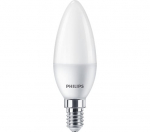 Lambipirn Philips LED, B35, 2700 &deg;K, E14, 5 W, 470 lm