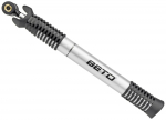 Pump BETO Mini Alu CTH-009A PUMP80, alumiinium/plastik, h&otilde;be/must