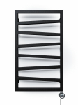 Elektriline r&auml;tikuradiator Terma ZigZag, metallik must v., 50 cm x 83.5 cm, 300 W