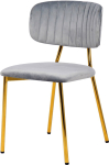 Toolide komplekt Kayoom Kian 100 OHDFB-GRY, kuldne v./hall v., 51 cm x 47 cm x 80 cm, 2 tk