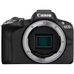 S&uuml;steemne fotoaparaat Canon EOS R50, must v.