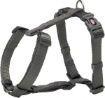 Koerte traksid Trixie Premium, hall v., 750 - 1200 mm x 25 mm, L/XL