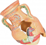 Akvaariumi dekoratsioon Zolux Amphora Fragment, pruun v., 13.5 cm