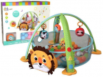 Tegevusmatt Lean Toys Gym & Ball Pit Lion, 66 cm x 96 cm, mitmev&auml;rviline