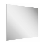 Peegel Ravak Oblong, valgustusega, rippuv, 70 cm x 80 cm, valge v.