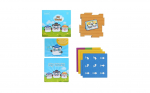 Roboti kodeerimiskaardid Makeblock mTiny Coding Kit Map Pack