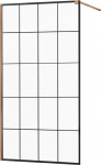 Du&scaron;isein Mexen Kioto 800-130-101-60-77, 130 cm x 200 cm, must/roosa kuld
