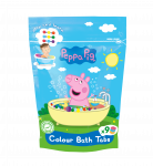 Vannipomm Peppa Pig Colour Bath Tabs, 25 g, 9 tk