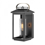 &Otilde;ue seinavalgusti Quintiesse Atwater, 60W, E27, IP44, must v., 20.8 cm x 44.5 cm