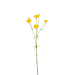 Kunsttaim Mica Gvazdikas, kollane v., 66 cm