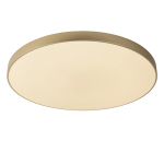Valgusti plafoon Lucide Unar 79185/80/02, LED, 2700 &deg;K, 1 x 80 W, kuldne v.
