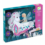 Loovkomplekt Djeco Mosaic Glitter Unicorn