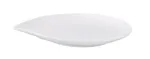 Taldrik magustoidu Ambition Fala Wave, 19.5 cm x 17.5 cm x 2 cm, valge v.