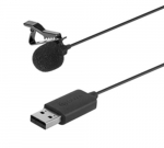 Juhtmega mikrofon Boya BY-LM40, must v.