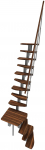 Trepp Minka Quatro Turn, 72 cm x 298 cm