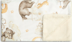 Tekk Sensillo Plush, 100 x 80 cm, pruun v./valge v.