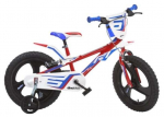 Laste jalgratas, laste Dino Bikes R1 BOTTARI.816L-06, sinine v./valge v./punane v., 16"