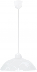 Valgusti rippuv Candellux Lighting Mangano, E27, 1 x 60 W, valge v.
