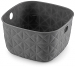 Hoiukorv, esemete hoidmiseks Curver Softex, 3 l, hall v., 19.4 x 19.4 x 11.1 cm