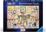 Pusle Ravensburger Crazy Cats Tabby & Co, 36.2 cm x 49.3 cm, 500 tk, mitmev&auml;rviline