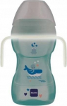 Tilaga tass Mam Fun To Drink Better Together, 270 ml, 9 kuud, plastik, roheline v.