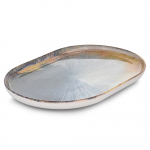 Serveerimistaldrik Ambition Madera, 30 cm x 20 cm x 2 cm, sinine v./pruunikas v., keraamiline