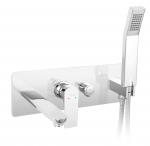 Peidetud vannitoa segisti Ferro Platto, kroom