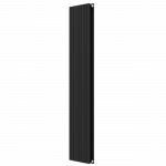 Radiaator Invena Duo UG-20-C18-A, 48 cm x 180 cm, alumine &uuml;hendus keskel, 986 W, must