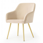 Toolide komplekt Akord Estelle, matt, beež v., 50.5 cm x 42 cm x 73 cm, 6 tk