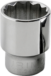 Pikk padrunv&otilde;ti Irimo Double Hexagon Socket, HEX, 42 mm, 27 mm, 1/2"