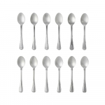 Lusikas Domotti Natalia, roostevaba teras, h&otilde;be v., 12 tk, 14.5 cm