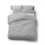 Voodipesukomplekt Eco Line SJL-02, helehall v., 70 x 80 cm, 200 x 220 cm, 3 os.