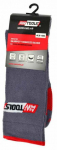 Sokid meeste AWTools AW02130, punane v./hall v., 43-46 suurus