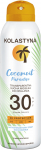 P&auml;evituse hooldussprei keha jaoks Kolastyna Coconut Paradise Transparent SPF30, 150 ml