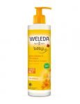 Du&scaron;igeel ja &scaron;ampoon, naha puhastamiseks, lastele Weleda Baby Calendula, 400 ml