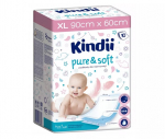 &Uuml;hekordne m&auml;hkimisalus Kindii Pure & Soft, 90 cm x 60 cm, 60 x 90 cm, 10 tk