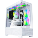 Arvuti korpus SilverStone Lucid 05, valge v.