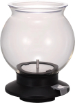 Teevalmistaja Hario Largo TDR-80B, 0.8 l, l&auml;bipaistev v./must v.