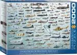 Pusle Eurographics Evolution of Military Aircraft 8220-0578, 96.8 cm x 67.6 cm, 2000 tk, mitmev&auml;rviline