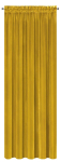 Kahjustatud pakendiga toode. &Ouml;&ouml;kardin ZWA-05, sinep v., 140 cm x 270 cm