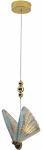 Valgusti lagi Light Prestige Mariposa LP-1715/1P, LED, 3000 - 6000 &deg;K, 1 x 8 W, sinine v. / kuldne v.