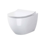WC-pott, seinapealne Cersanit B246, kaanega, 360 mm x 510 mm
