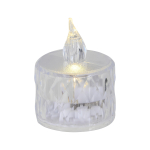 LED-k&uuml;&uuml;nal l&uuml;litiga LED-valgustusega, 3.5 cm, l&auml;bipaistev v., 6 tk