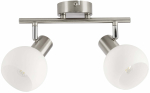 Valgusti lagi Candellux Lighting Novo 92-52124, E14, 2 x 40 W, valge v. / h&otilde;be v.