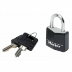 Riputatav ukselukk Masterlock 9130EURDBLK, must v., 30 mm