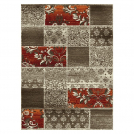 Vaip Domoletti Shiraz 1783 S33, eriv&auml;rviline/hall v./liivakarva pruun v., 230 cm x 160 cm